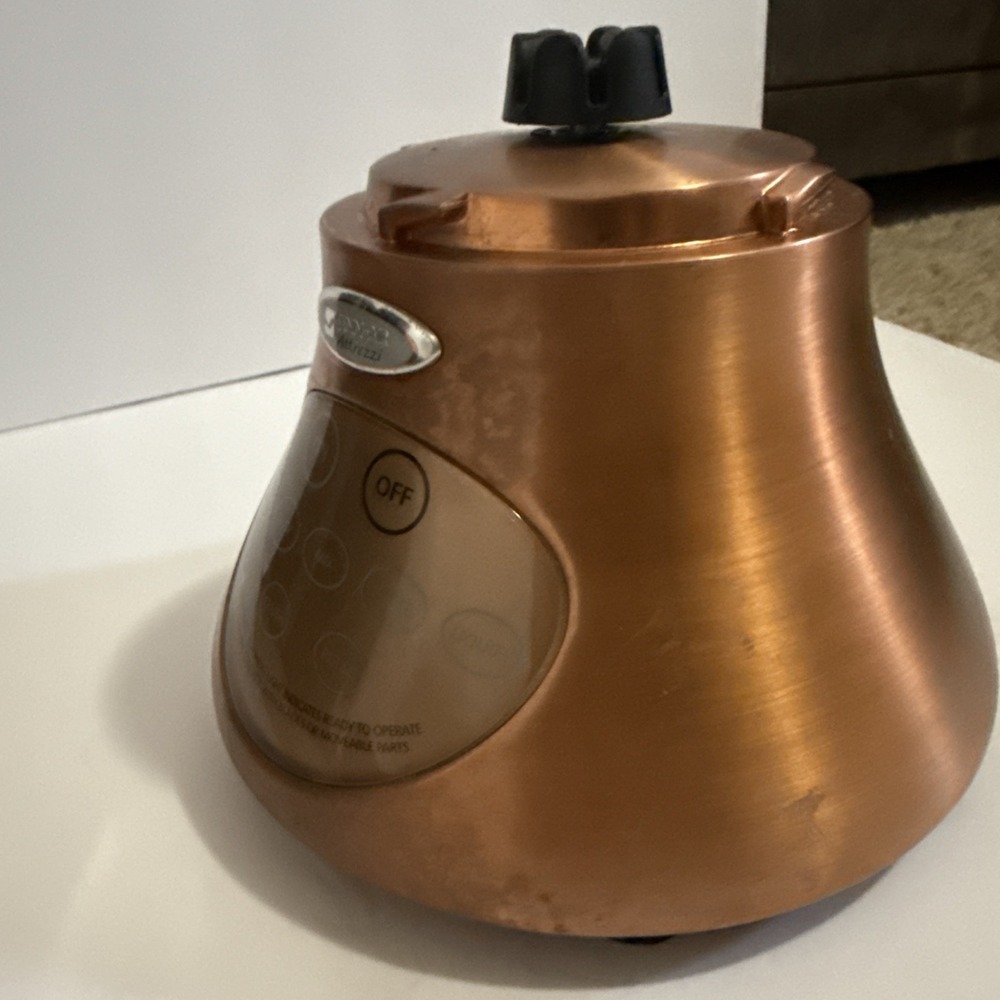 Jenn-Air Attrezzi Bar Blender Ice Crusher Glass 48oz Mixer- Amber - Picture 13 of 16